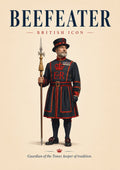 Beefeater: Guardian of Tradition classic British icon art print by towelme