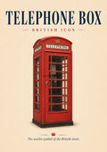 Red Telephone Box: A British Icon classic British icon art print by towelme
