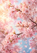 Rose Pink Cherry Blossom Daydream botanical wall print by towelme
