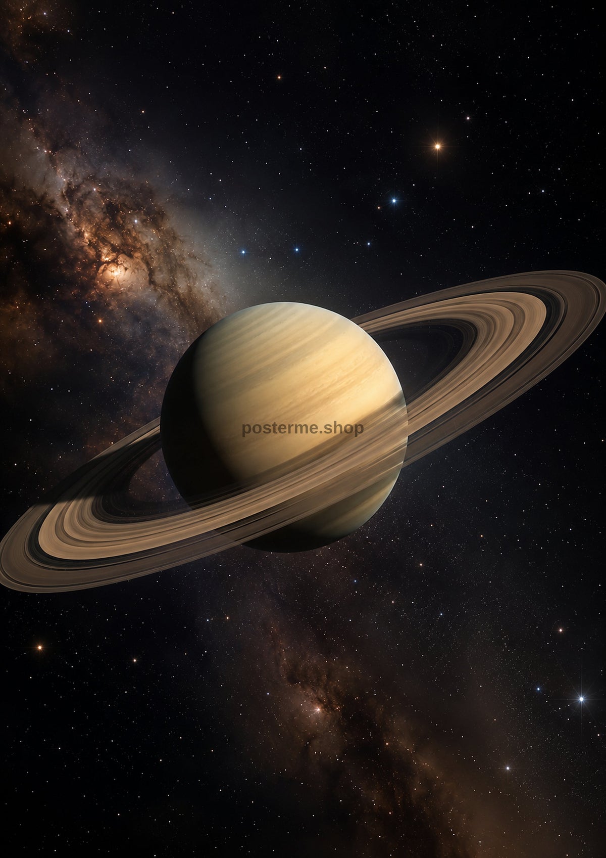 Cosmic Beauty Of A Gas Giant space wall art print by towelme