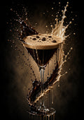 Espresso Martini Midnight Pour drinks and bar wall print by PosterMe.shop