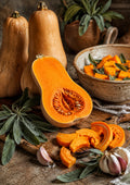 Butternut Squash and Sage Harvest food and kitchen wall print by PosterMe.shop