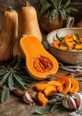 Butternut Squash and Sage Harvest food and kitchen wall print by PosterMe.shop